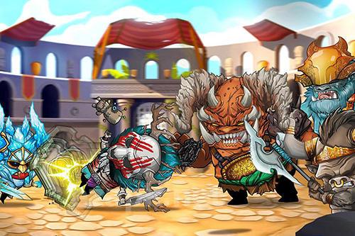 Tiny gladiators