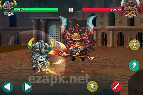 Tiny gladiators