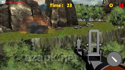 Tank shooting: Sniper game
