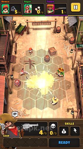 Pocket cowboys: Wild west standoff