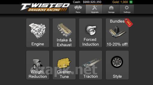 Twisted: Dragbike racing