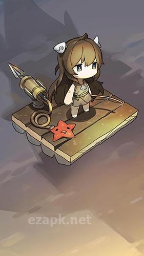 A girl adrift