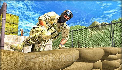 US army: Military training camp