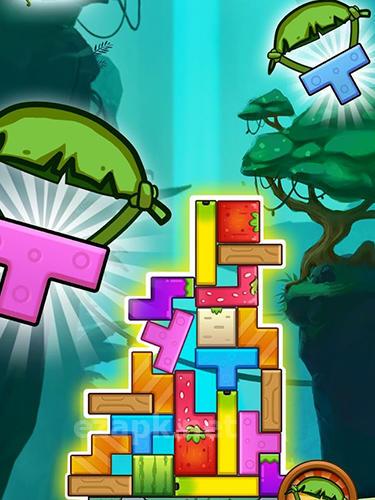 Puzzle stack: Fruit tower blocks game