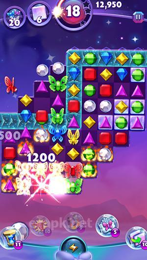 Bejeweled stars