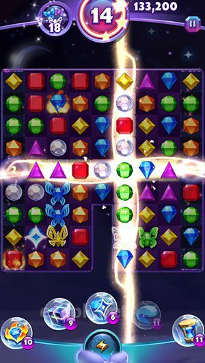 Bejeweled stars