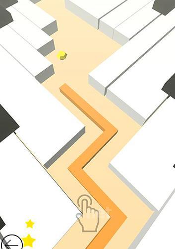 Snake dancing line