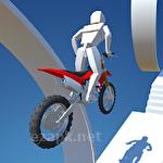 Motocross stunt trial