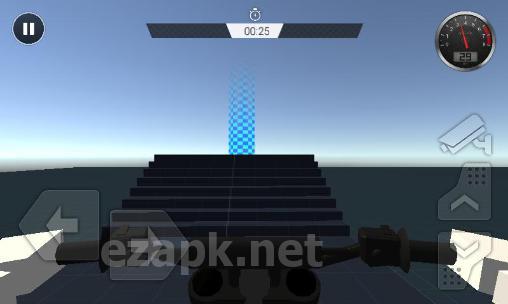Motocross stunt trial