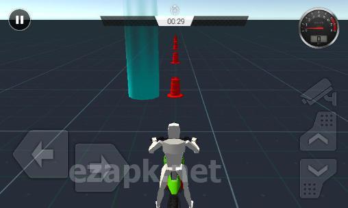 Motocross stunt trial