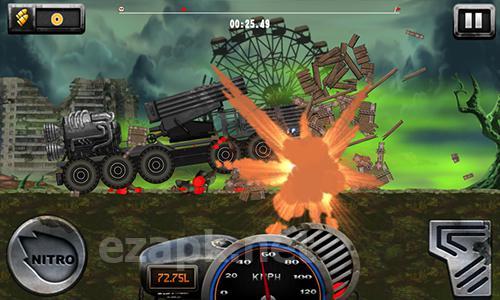 Mad hill climb police racing