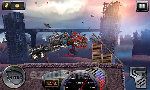 Mad hill climb police racing