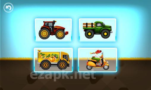 Fun kid racing: Autumn fun