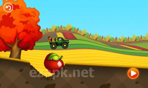 Fun kid racing: Autumn fun