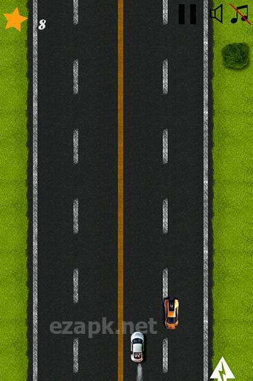 Super highway speed: Car racing