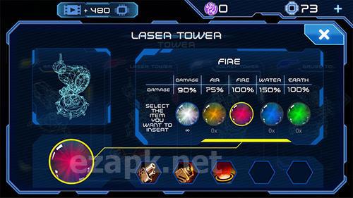 Module TD. Sci-fi tower defense