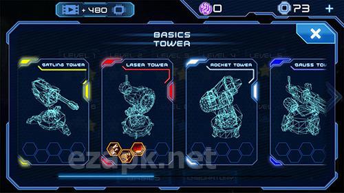 Module TD. Sci-fi tower defense