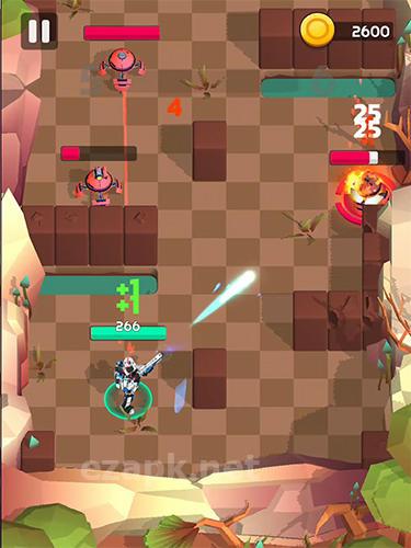 Shooting robot: Run and gun