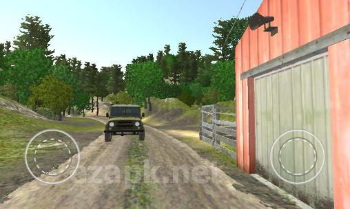 4x4 SUVs in the backwoods