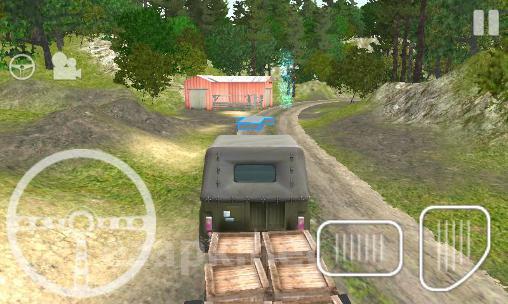 4x4 SUVs in the backwoods