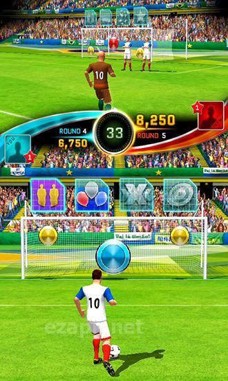 Football kicks frenzy
