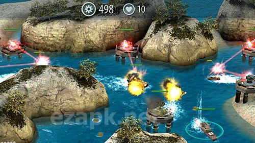 Naval rush: Sea defense
