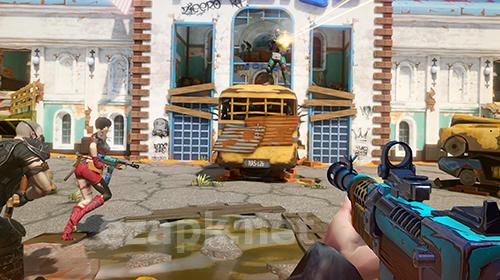 Bitter end: Multiplayer first-person shooter