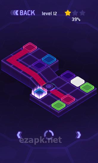 Flow dots: Cyber lines 3D