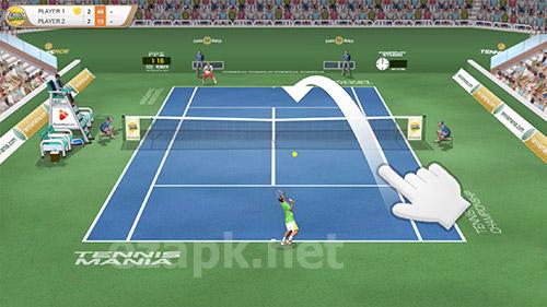 Tennis mania mobile