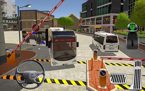 Bus station: Learn to drive!