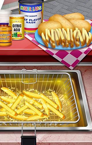 Street food stand cooking game
