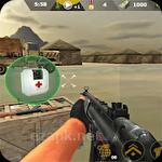 Commando sniper attack: Modern gun shooting war