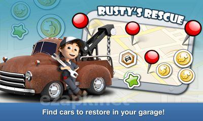 Car town streets
