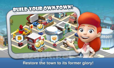 Car town streets