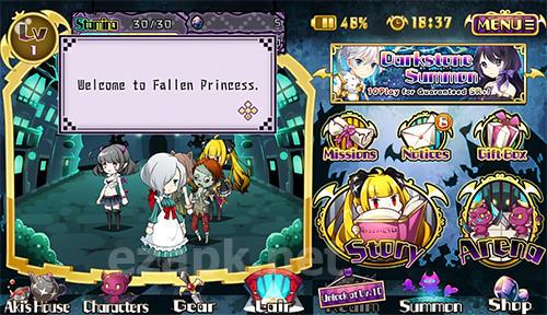 Fallen princess