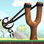 Stickman: Knockdown. Slingshot king
