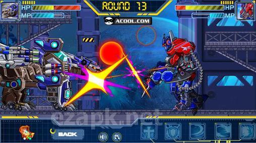 Toy robot war: Robot sickle