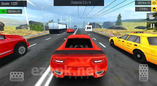 Racing in traffic