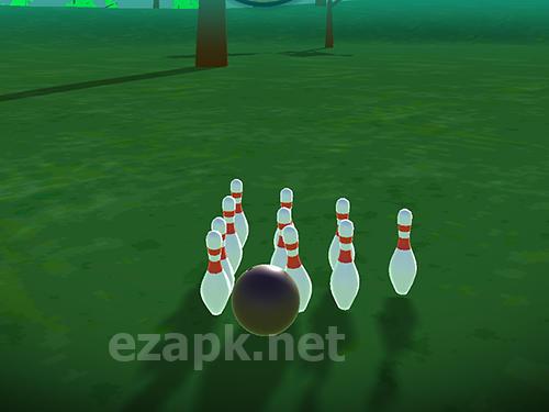 Cannon bowling 3D: Aim and shoot