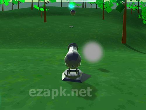 Cannon bowling 3D: Aim and shoot