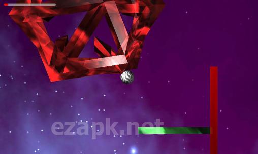Ball gravity. Flying ball