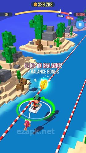 Jump rider: Crazy boat