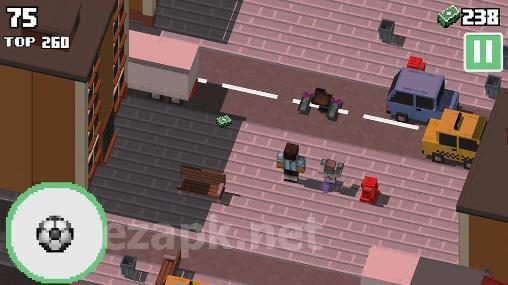 Crossy football zombies