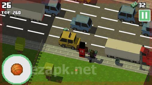 Crossy football zombies
