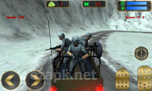 Army war truck 2016