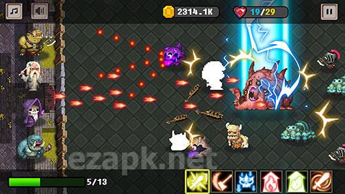 Retro pixel defense