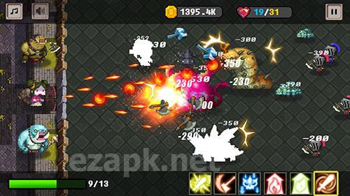 Retro pixel defense