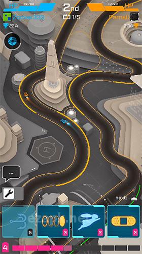 Hyperdrome: Tactical battle racing