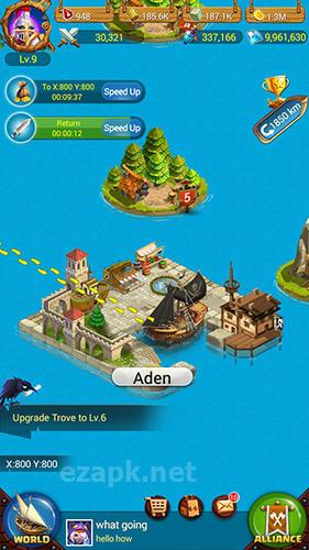 King of seas: Islands battle