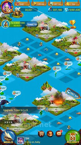 King of seas: Islands battle